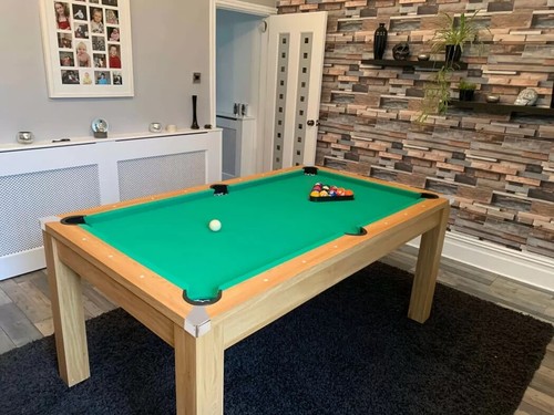 New 6ft oak with - 6ft, cloth