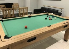 6ft Oak Dining Table & 3 in 1