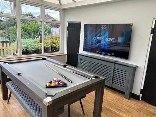 6ft pool table with - table,